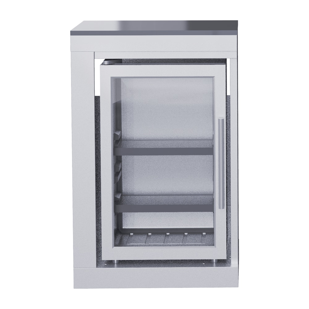 Refrigerator,304 Stainless Steel Material,six-speed Adjustment ,Automatic Rebound Door, Easy To Use,suitable For Outdoor_voghion.com